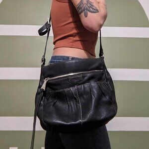 Aimee Kestenberg Leather Shoulder Bag - Black